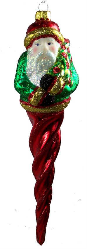 Crimson Icicle Santa