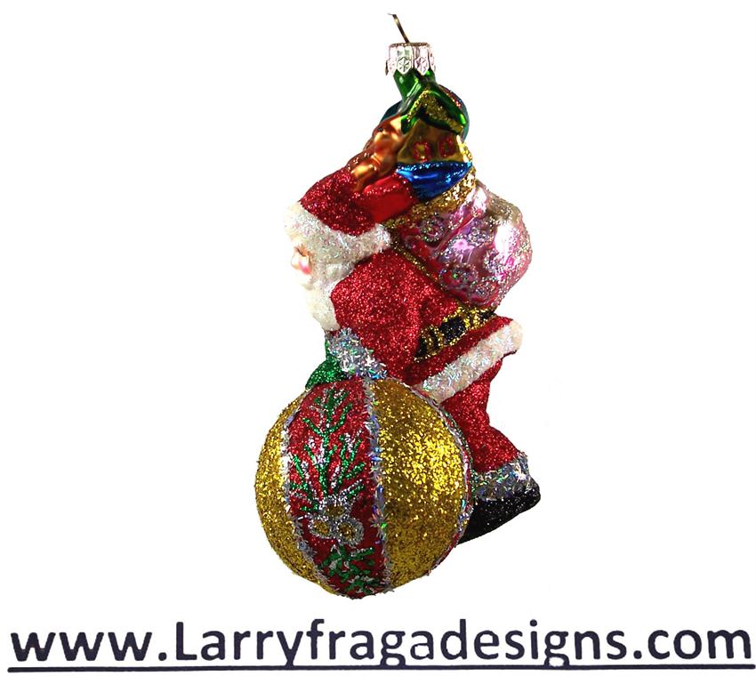 Rolling on - Red Glitter - One of a Kind Prototype